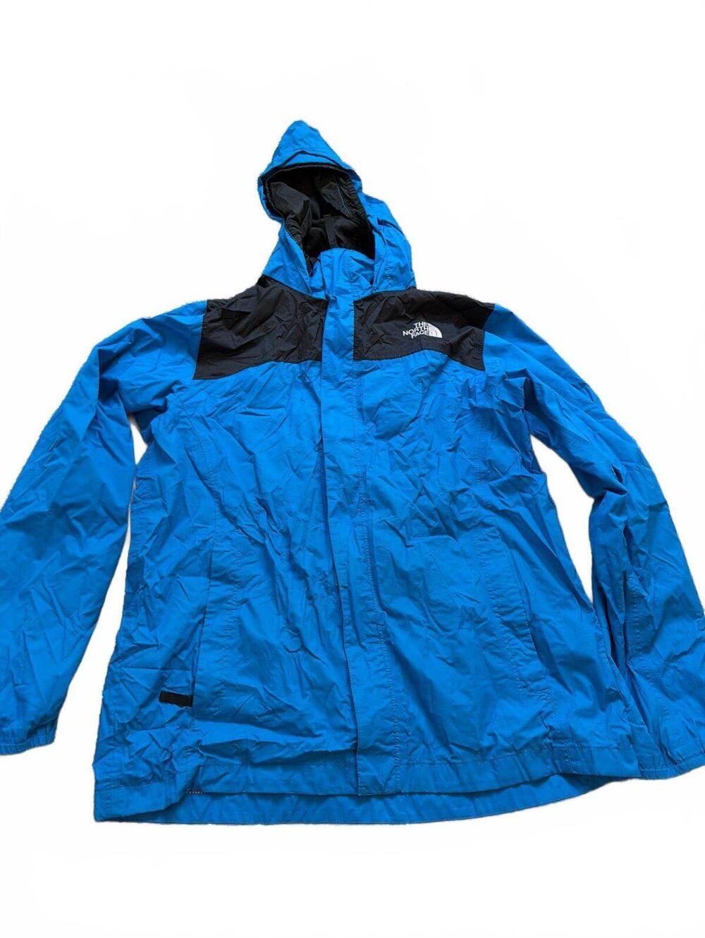 The North Face Boys Waterproof HyVent Jacket Blue XL
